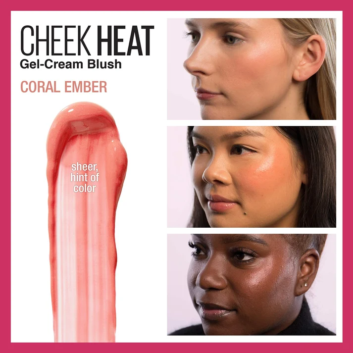 Maybelline Cheek Heat 4set - Image 4