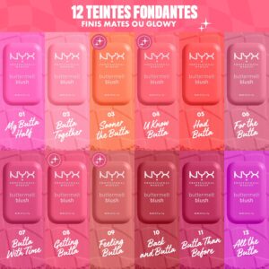 NYX professsional  make up buttermelt Bulsh 5g  8pic set