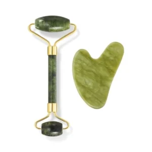 Pack of Jade Face Roller & Gua Sha