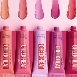 Maybelline Cheek Heat 4set