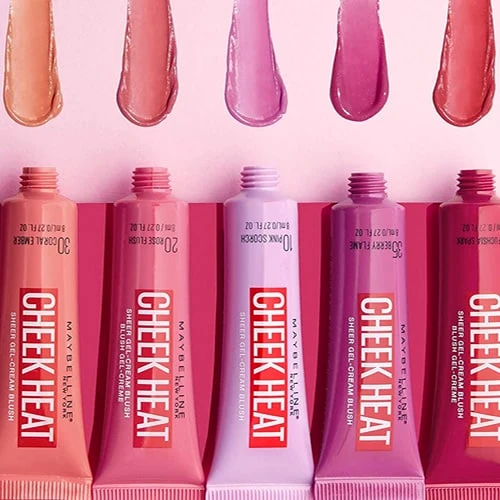 Maybelline Cheek Heat 4set