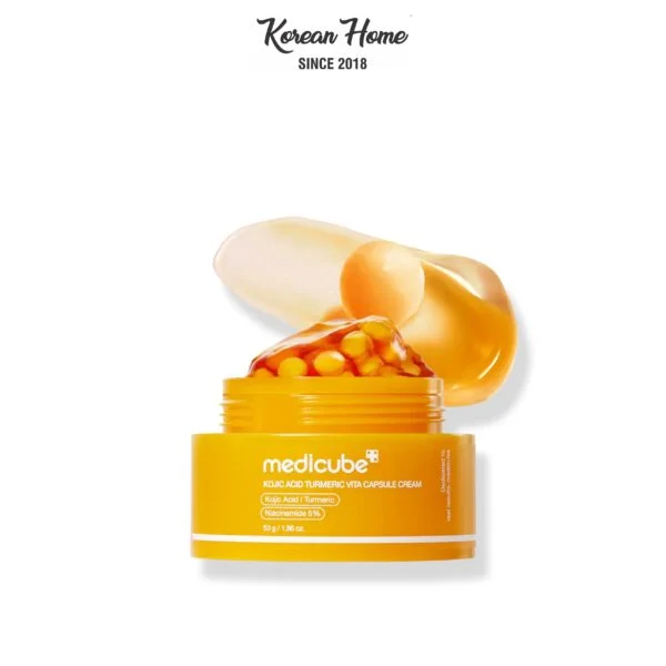 Medicube Kojic Acid Turmeric Vita Capsule Cream 53g - Image 2